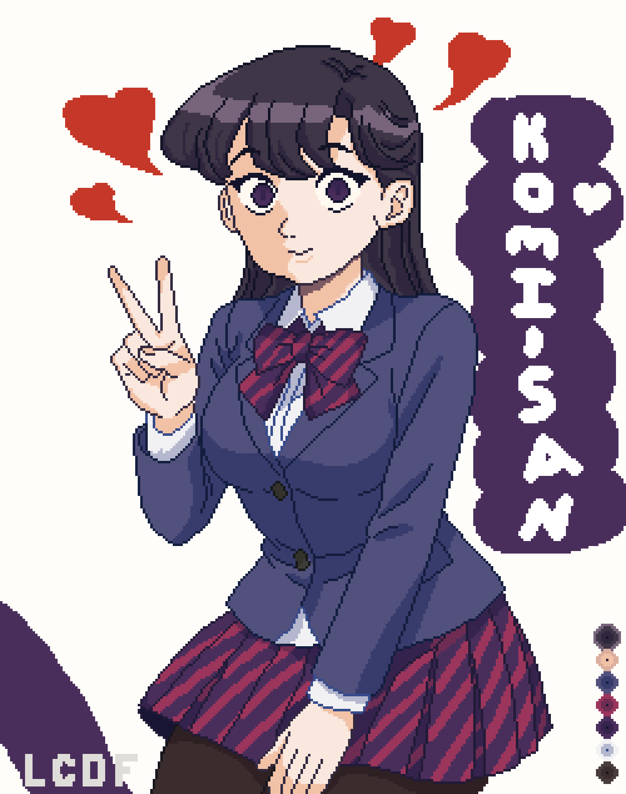 Fan art Komi-san